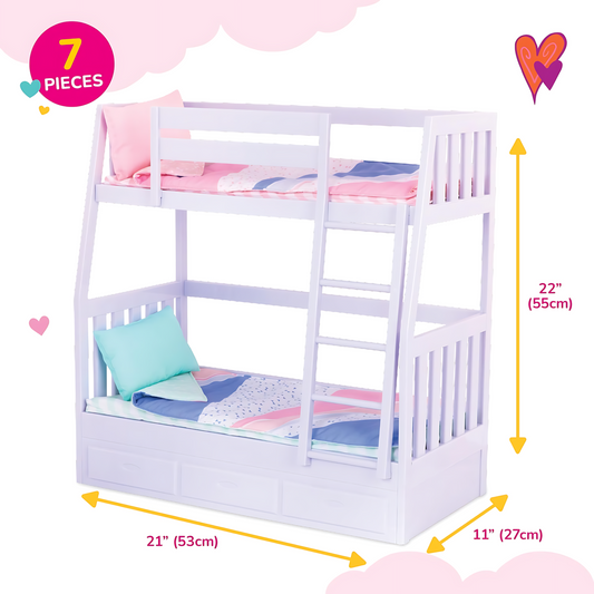 Battat Our Generation Bunk Bed