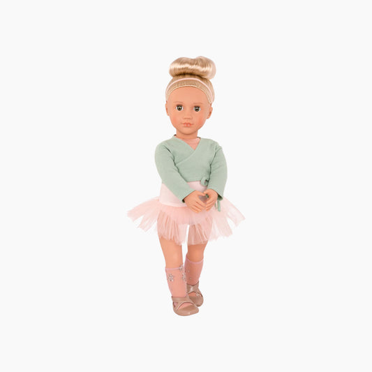 Battat Our Generation Ballet Doll With Green Shrug, Viola