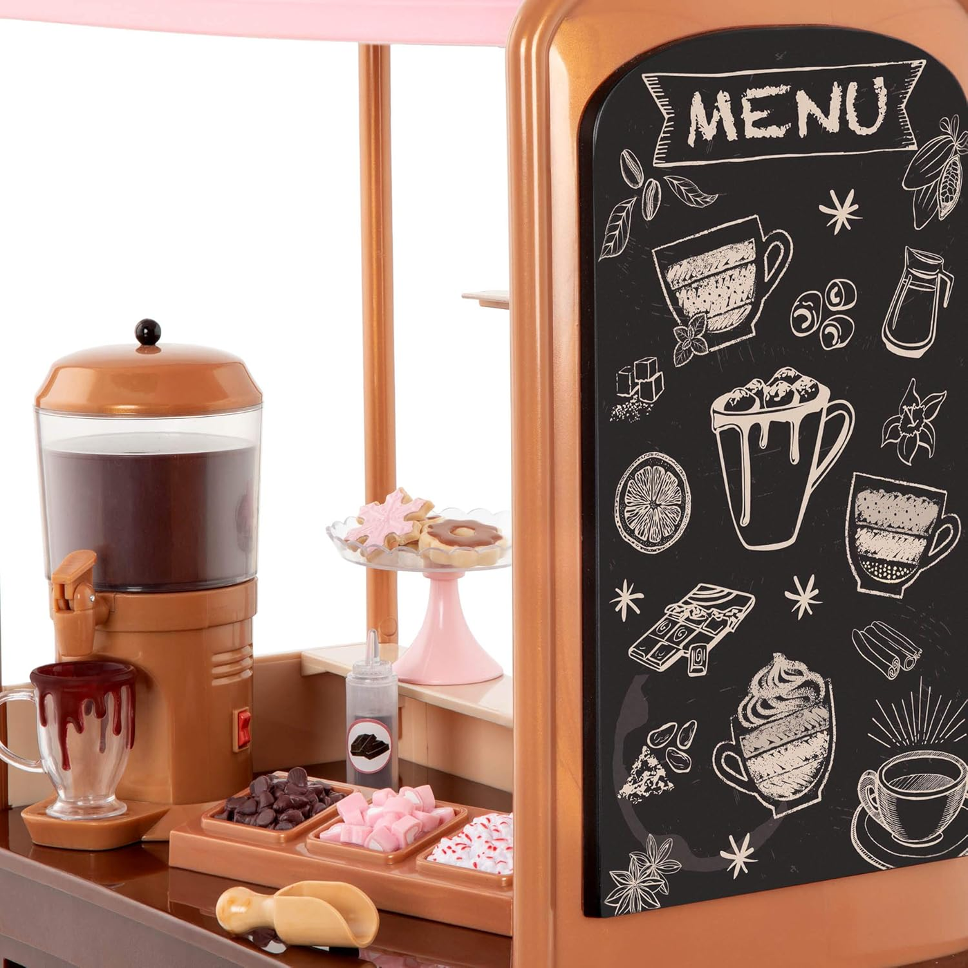 Battat Our Generation Hot Chocolate Stand Battat Our Generation Hot Chocolate Stand