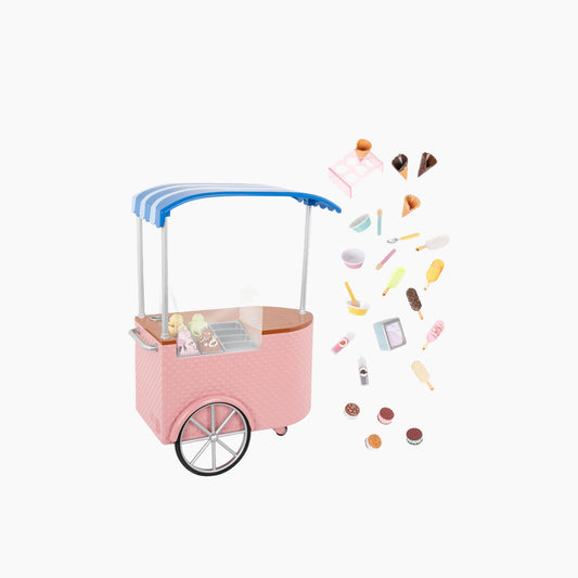 Battat Our Generation Ice Cream Cart