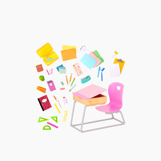 Battat Our Generation Student Desk Set