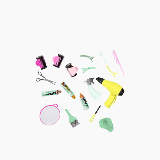 Battat Our Generation Salon Cart With Accessories
