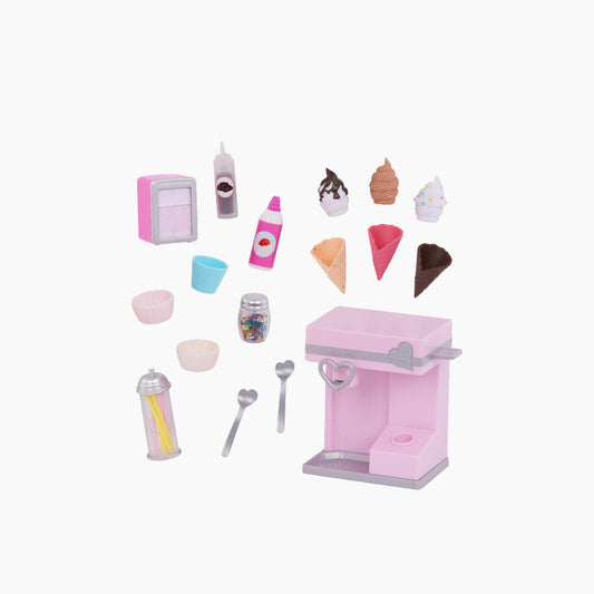 Battat Our Generation Deluxe Ice Cream Machine Set