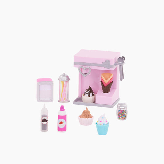 Battat Our Generation Deluxe Ice Cream Machine Set