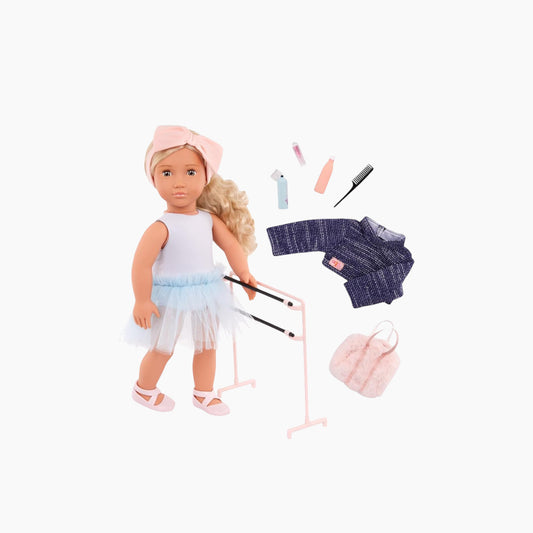 Battat Our Generation Activity Ballerina Doll With Accessories, Prima