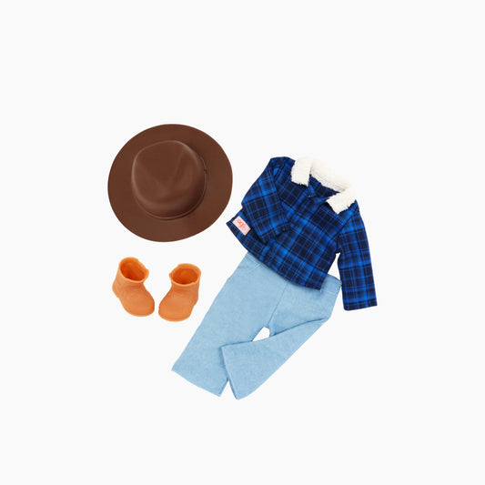 Battat Our Generation Doll With Western Style Outfit, Dustin