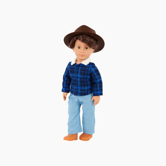Battat Our Generation Doll With Western Style Outfit, Dustin