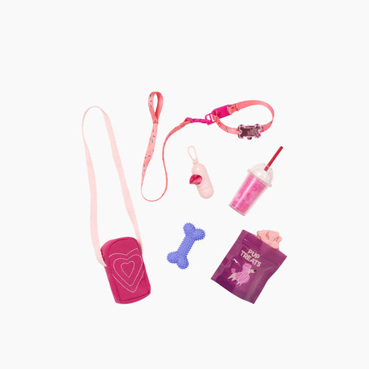 Battat Our Generation Doll & Pomeranian Pup With Accessories, Ines & Jojo