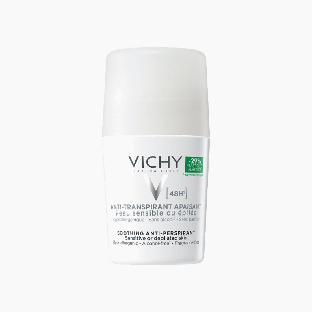 Vichy 48-Hour Soothing Anti Perspirant Roll On 50Ml Unisex L2 At 50%Off On 2Nd Pack