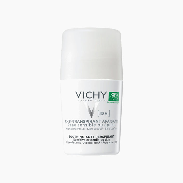 Vichy 48-Hour Soothing Anti Perspirant Roll On 50Ml Unisex L2 At 50%Off On 2Nd Pack