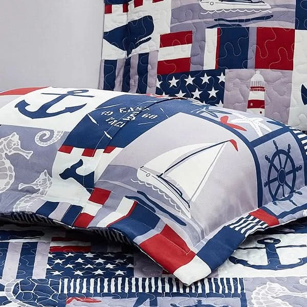 Nova Home Aganta Printed Bedspread Set - HUNA