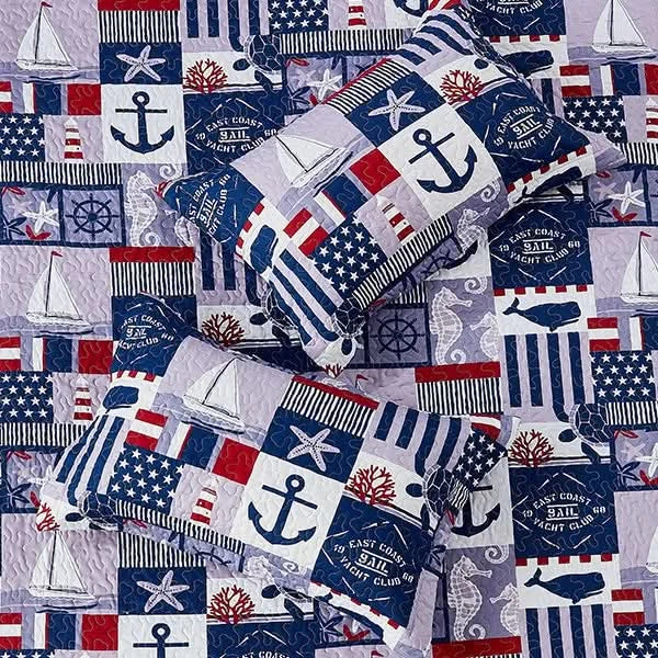 Nova Home Aganta Printed Bedspread Set - HUNA