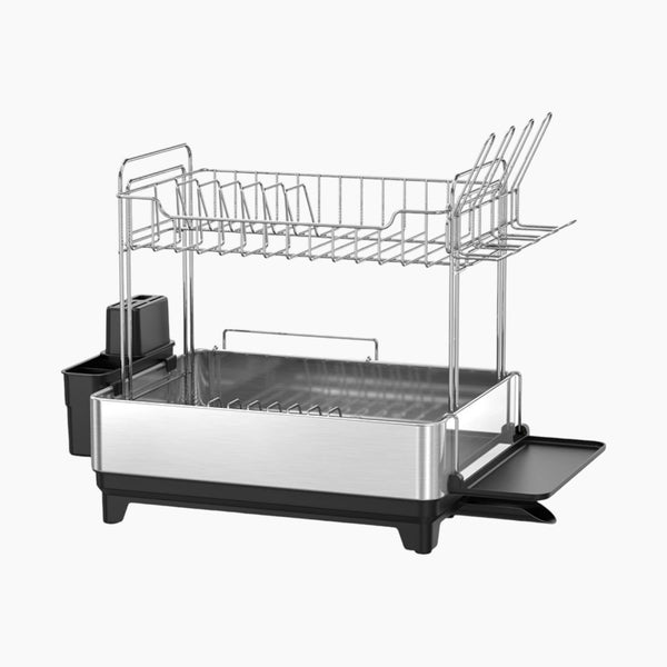 Weva Tidy Anti Rust Dish Rack 59x32x37 cm Steel/Black
