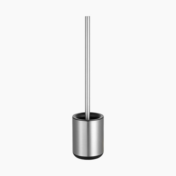 Weva Stella Toilet Brush Holder Steel Matt Finish with Fingerprint Proof