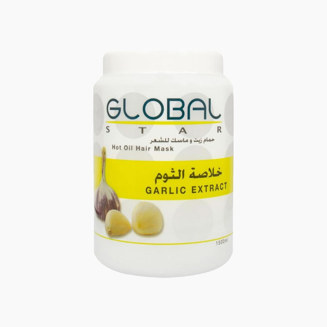 قناع الشعر بالزيت الساخن