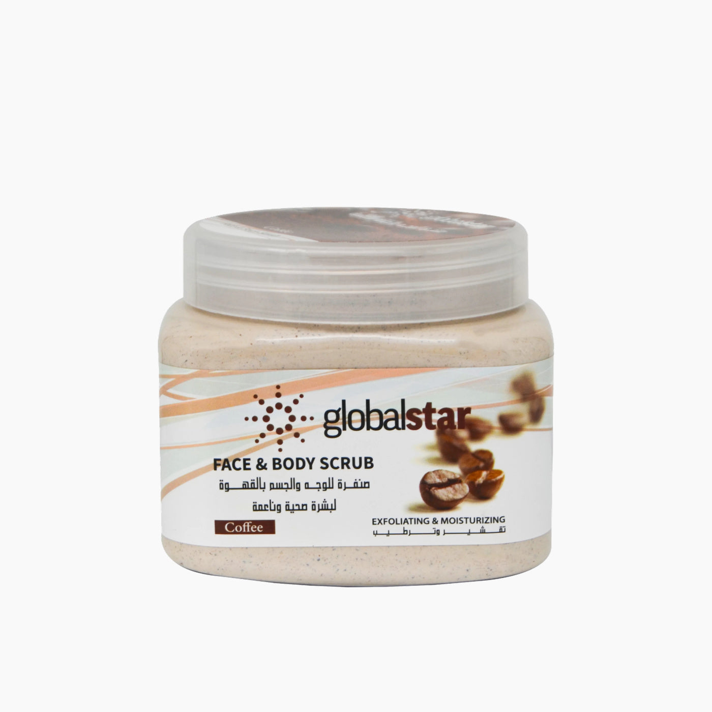 Global Star Face & Body Scrub 500Ml - HUNA