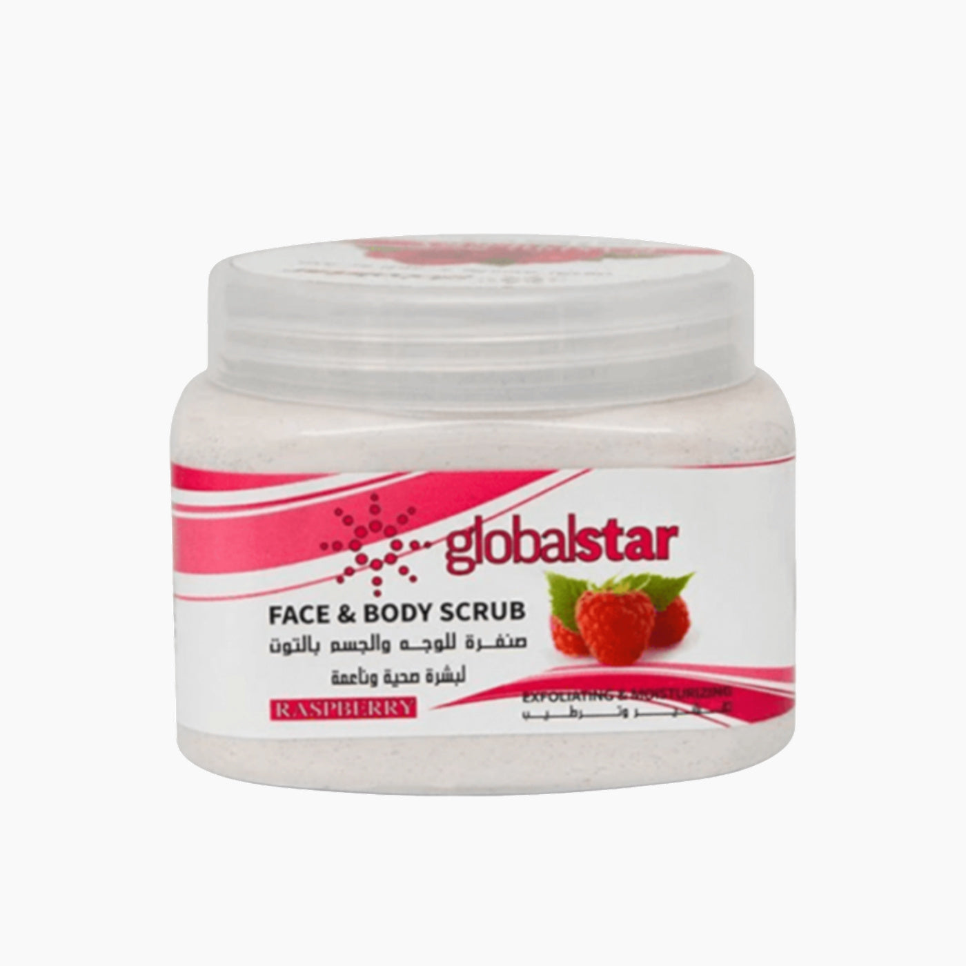 Global Star Face & Body Scrub 500Ml - HUNA