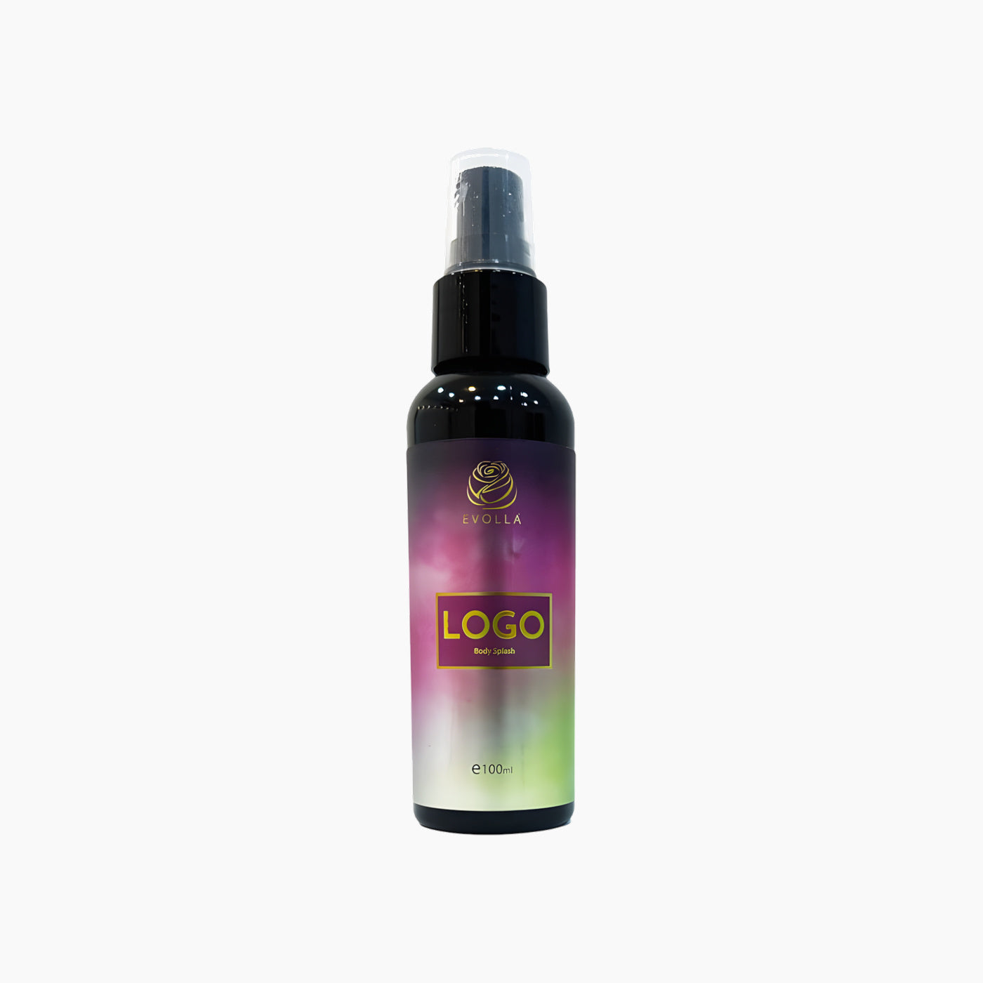 Evolla Body Splash Logo Female 100Ml - HUNA
