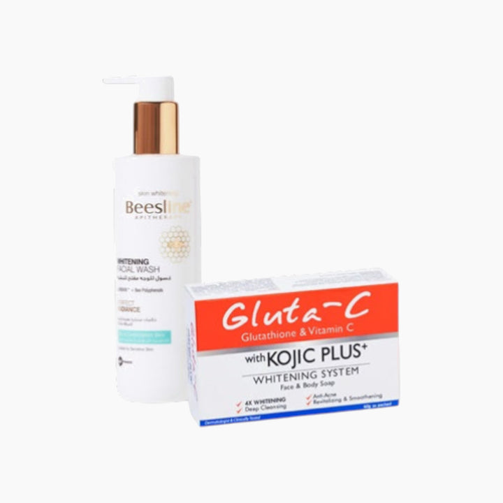 Beesline Propolis Facial Wash + Kojic Plus Face and Body Soap 60g