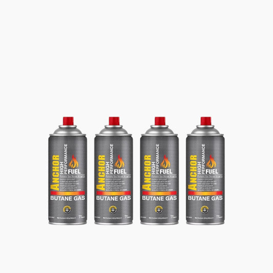 Anchor Gas Travel Gas Cylinder, 4-Pack, 220g