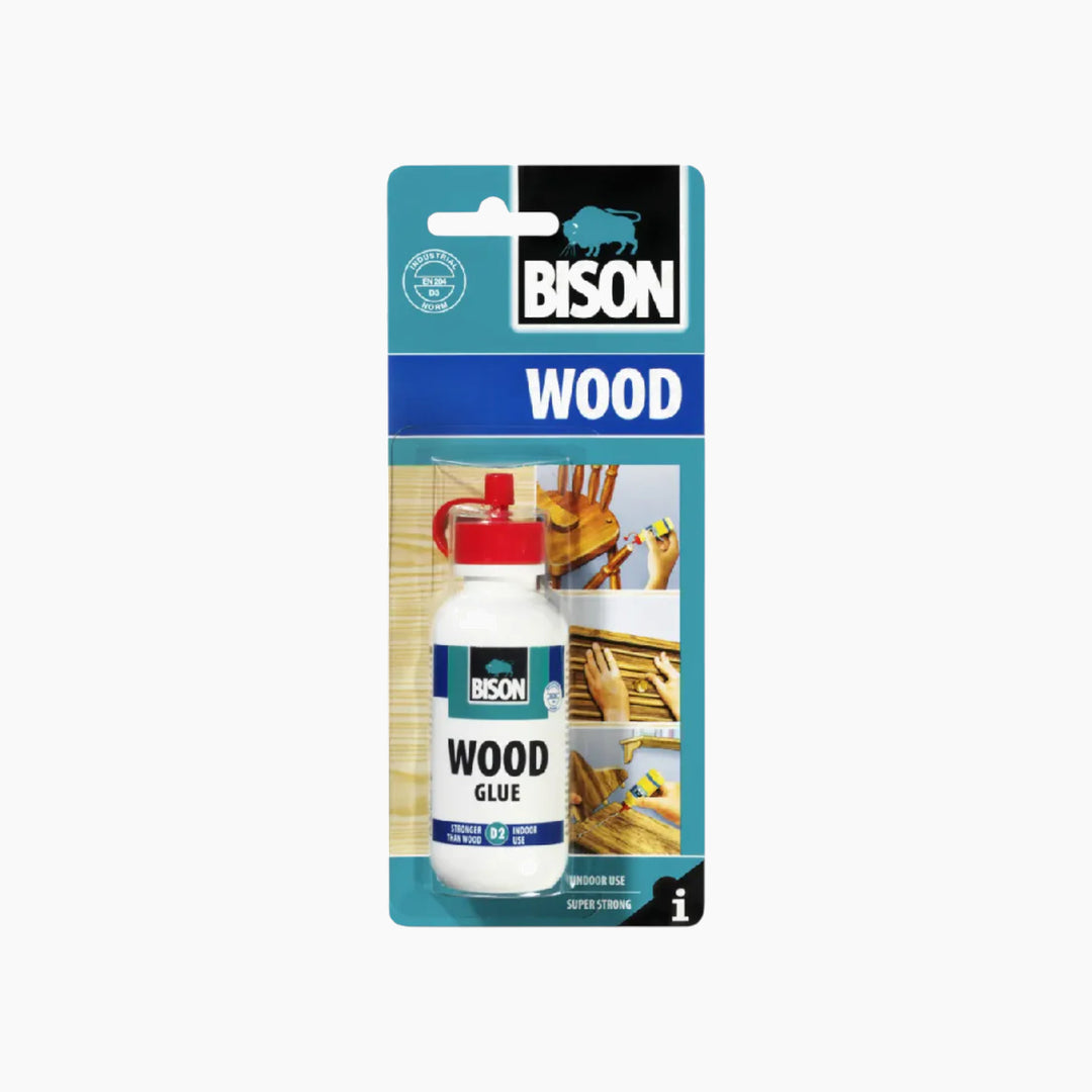 Bison Wood Glue 75G On Card