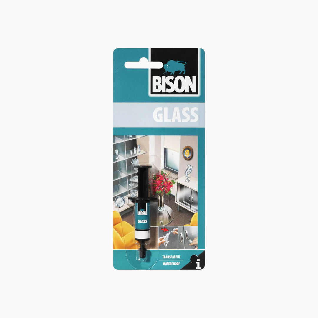 Bison Clear Glass Adhesive 2Ml