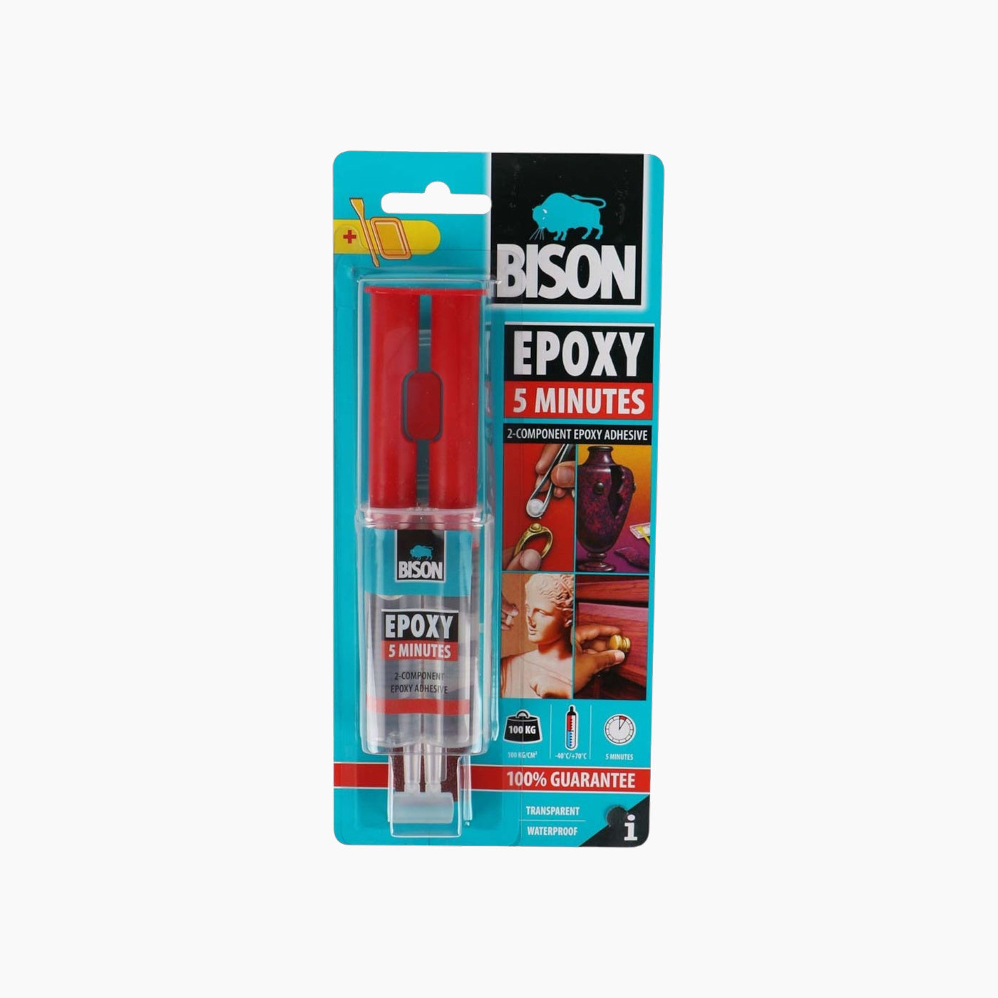 Bison 5-minutes metal epoxy adhesive, 24ml