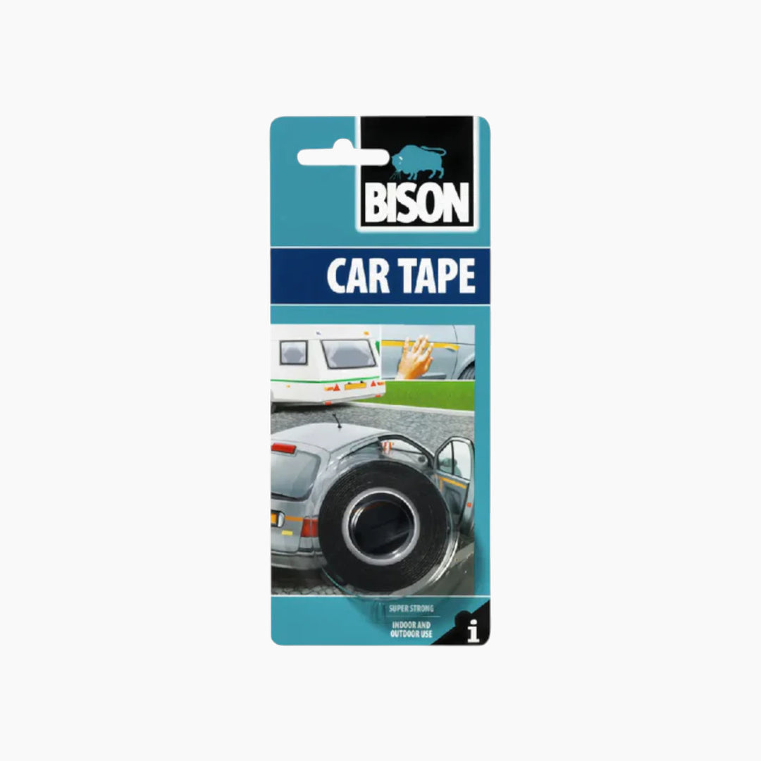 Bison Double-Sided Adhesive Tape For Cars, 1.5 M X 19 Mm