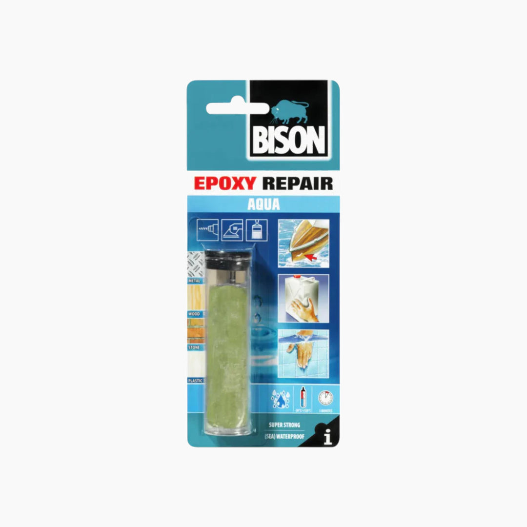 Bison Underwater Epoxy Putty Adhesive 56G - Aqua