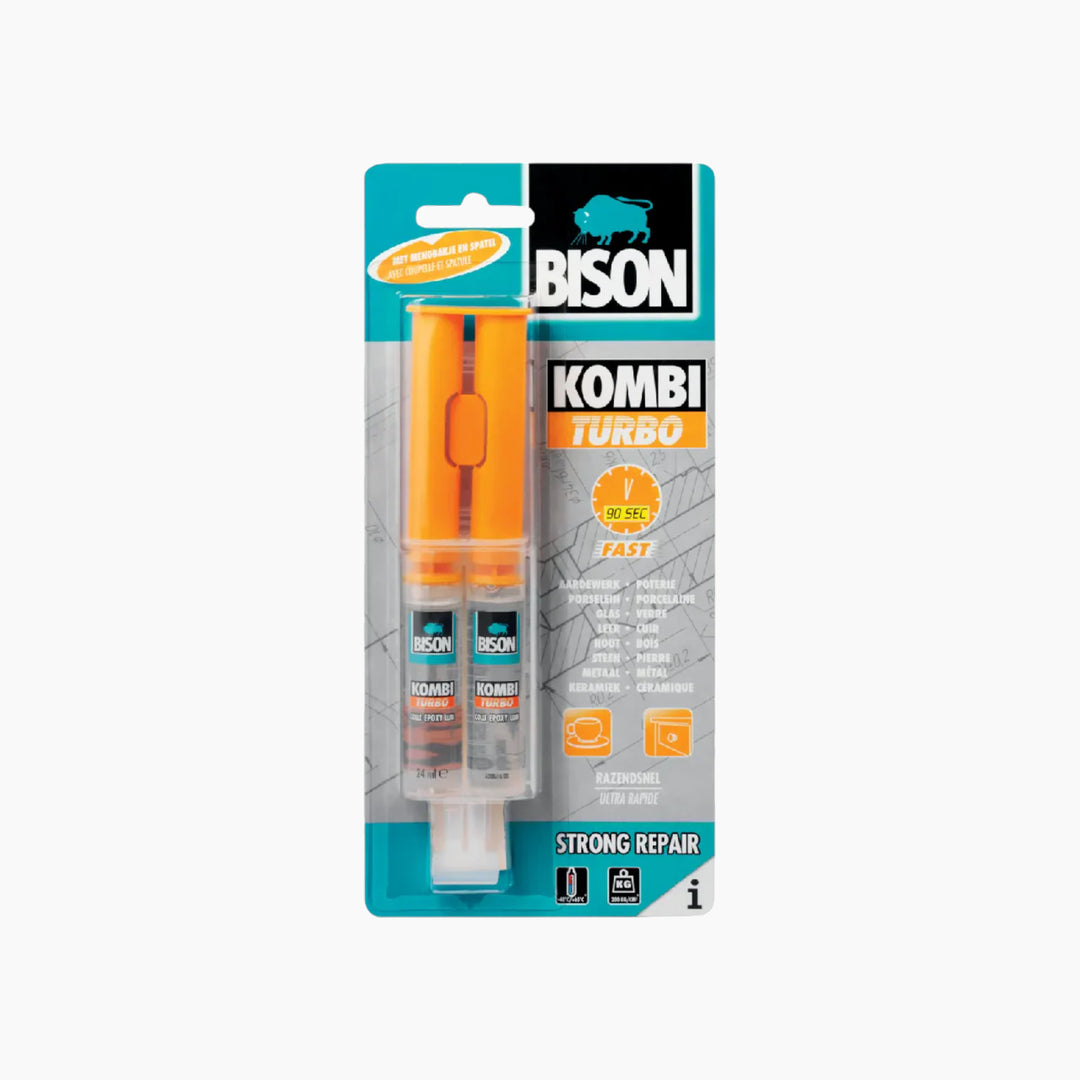 Bison Epoxy Adhesive Clear Quick Drying 24 Ml