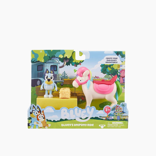 Moose Bluey Figure and Vehicle Playset