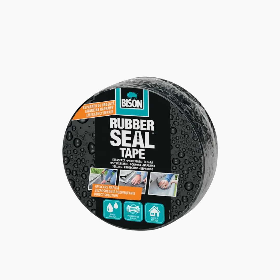 Bison Rubber Seal Tape 7,5Cm Rol 5M