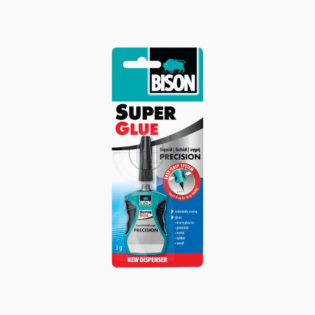 Bison Super Glue Precision Industrial 3G 12