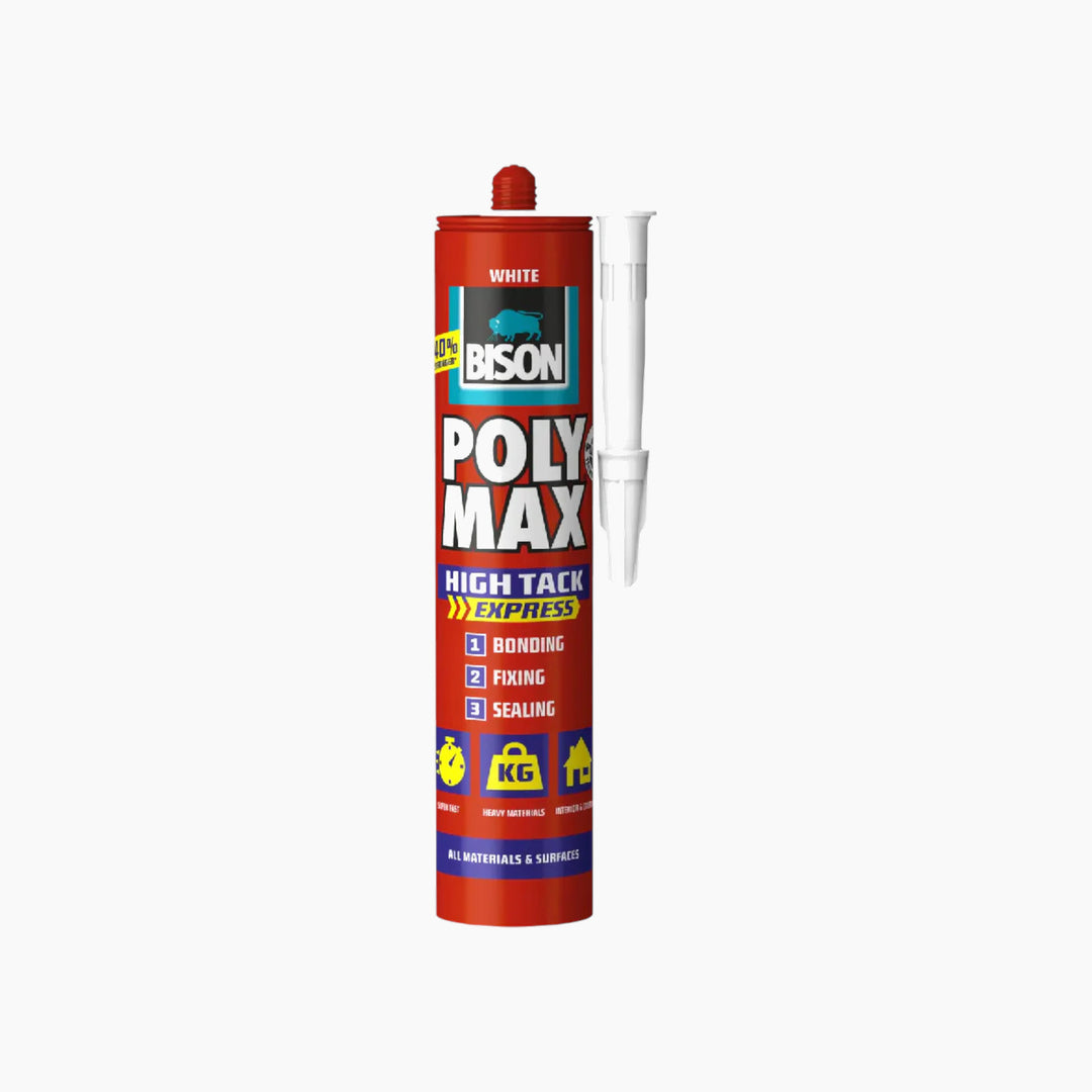 Bison Poly Max White High Tack Express 440G