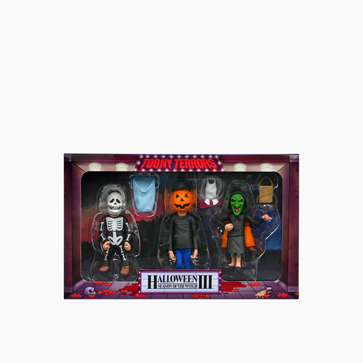 NECA Halloween III Season of the Witch Toony Terrors Figure Trio