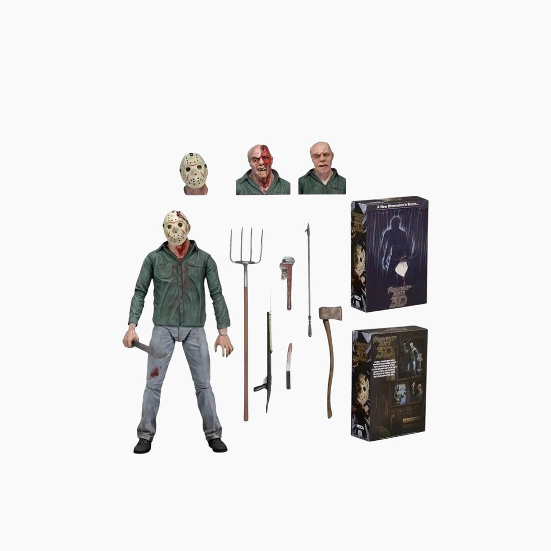 NECA Friday the 13th Part III (3D) Jason Voorhees Action Figure