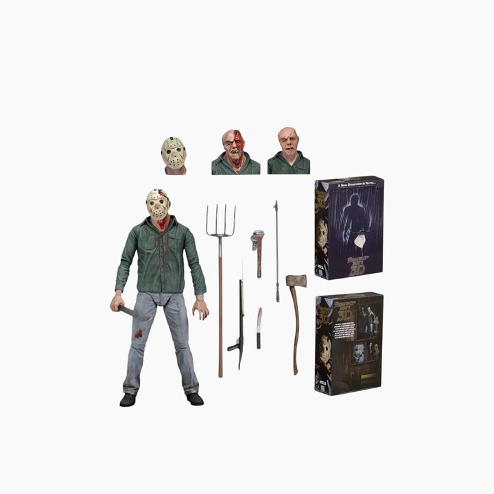 NECA Friday the 13th Part III (3D) Jason Voorhees Action Figure
