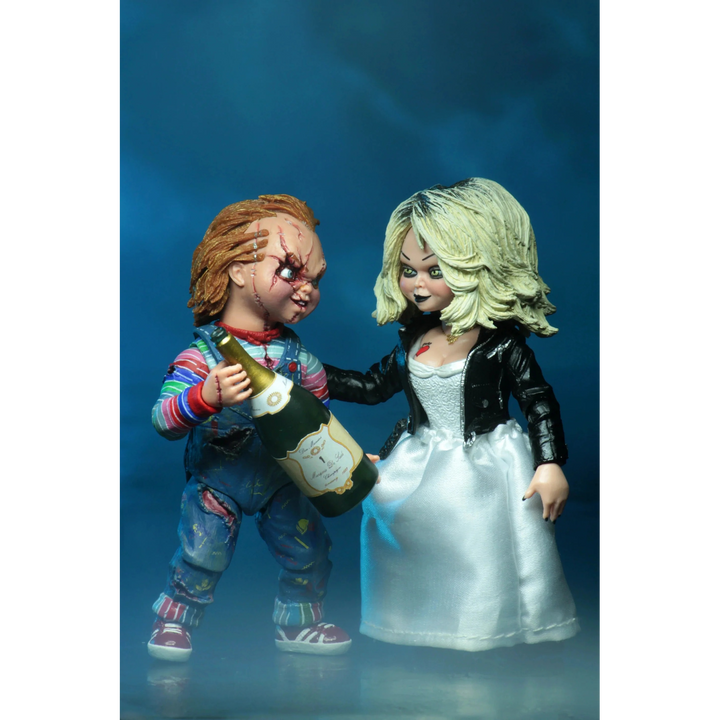 NECA Bride of Chucky Chucky &amp; Tiffany Ultimate Action Figure 2-Pack