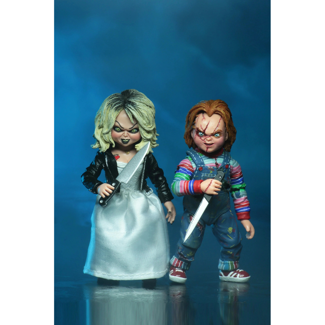 NECA Bride of Chucky Chucky &amp; Tiffany Ultimate Action Figure 2-Pack