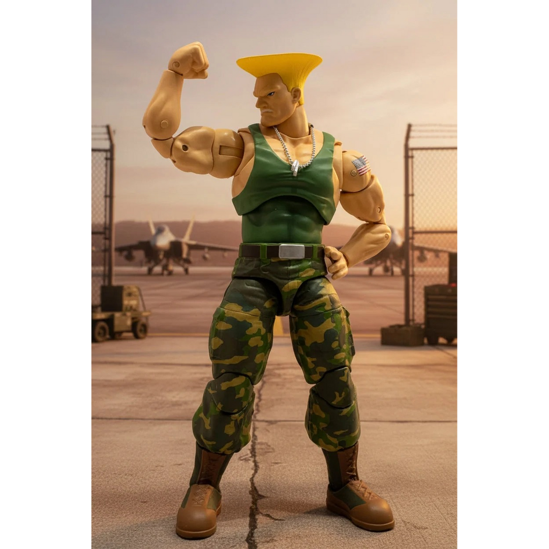 NECA Street Fighter IV Guile Action Figure