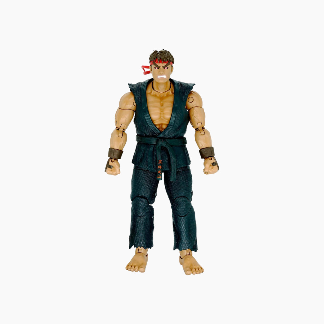 NECA Street Fighter Ryu Action Figure - Black Costume