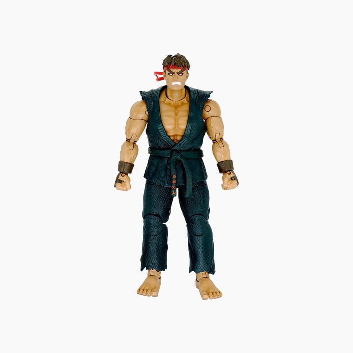 NECA Street Fighter Ryu Action Figure - Black Costume