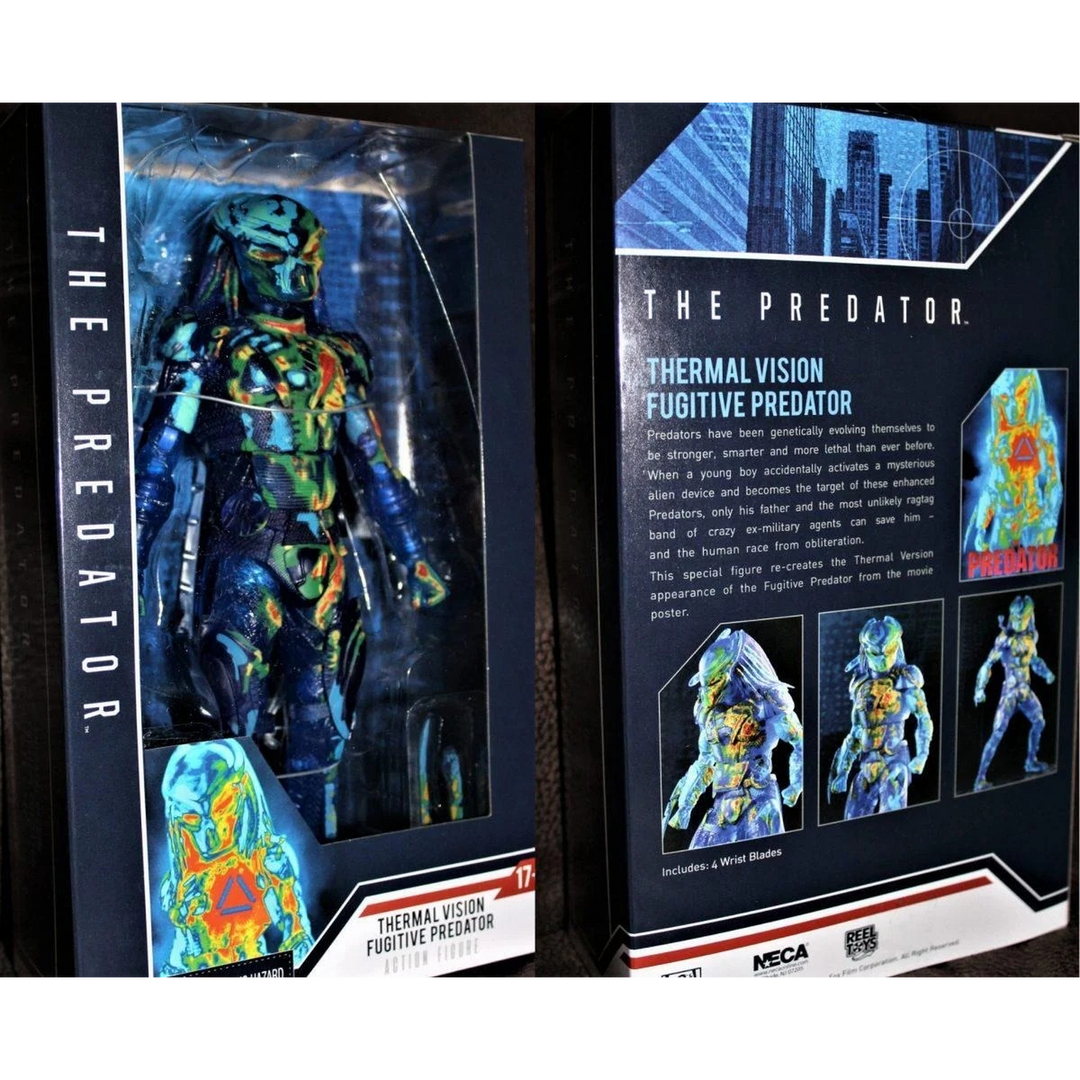 NECA Thermal Vision Fugitive Predator Figure
