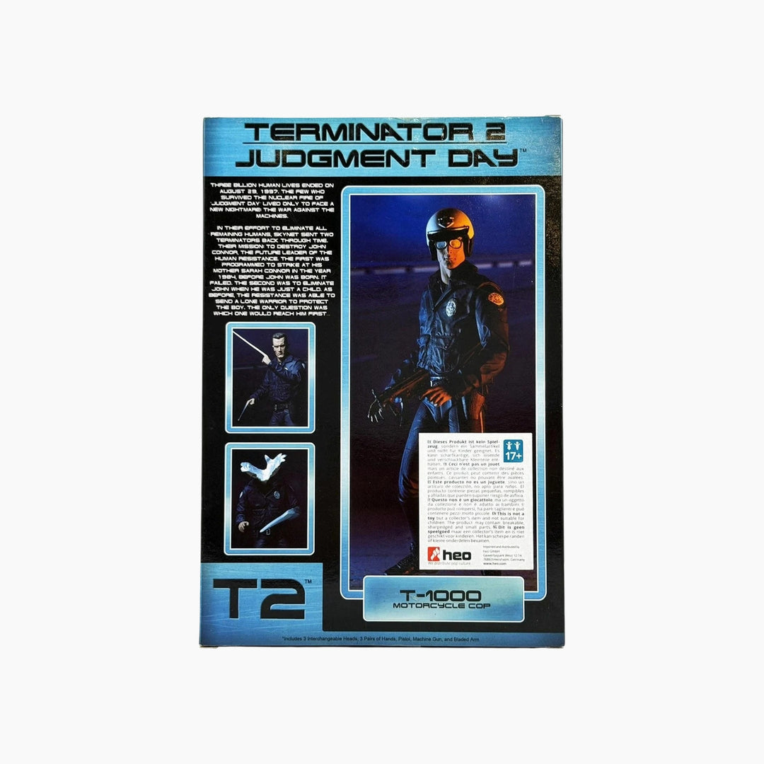 NECA Terminator 2 T-1000 Motorcycle Cop Figure