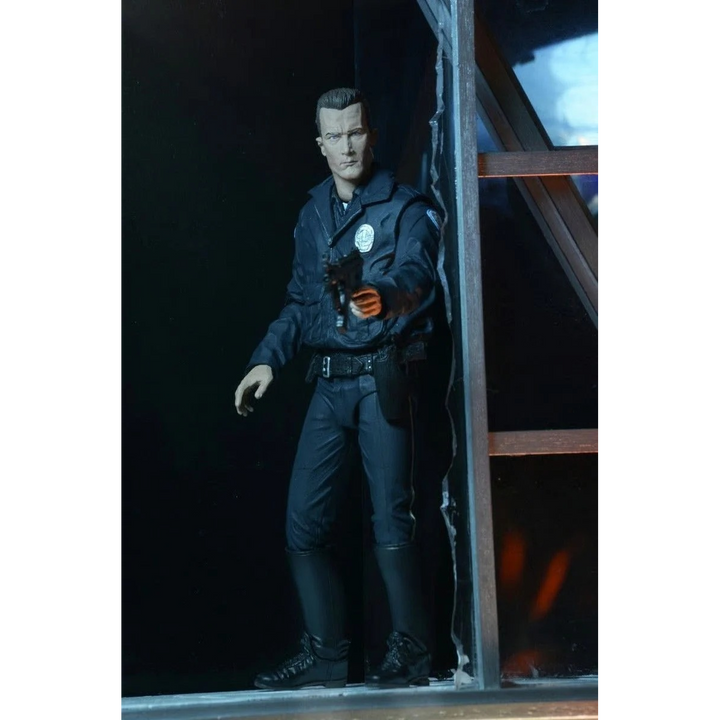NECA Terminator 2 T-1000 Motorcycle Cop Figure