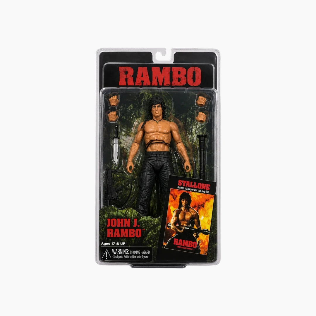 NECA John J. Rambo Action Figure