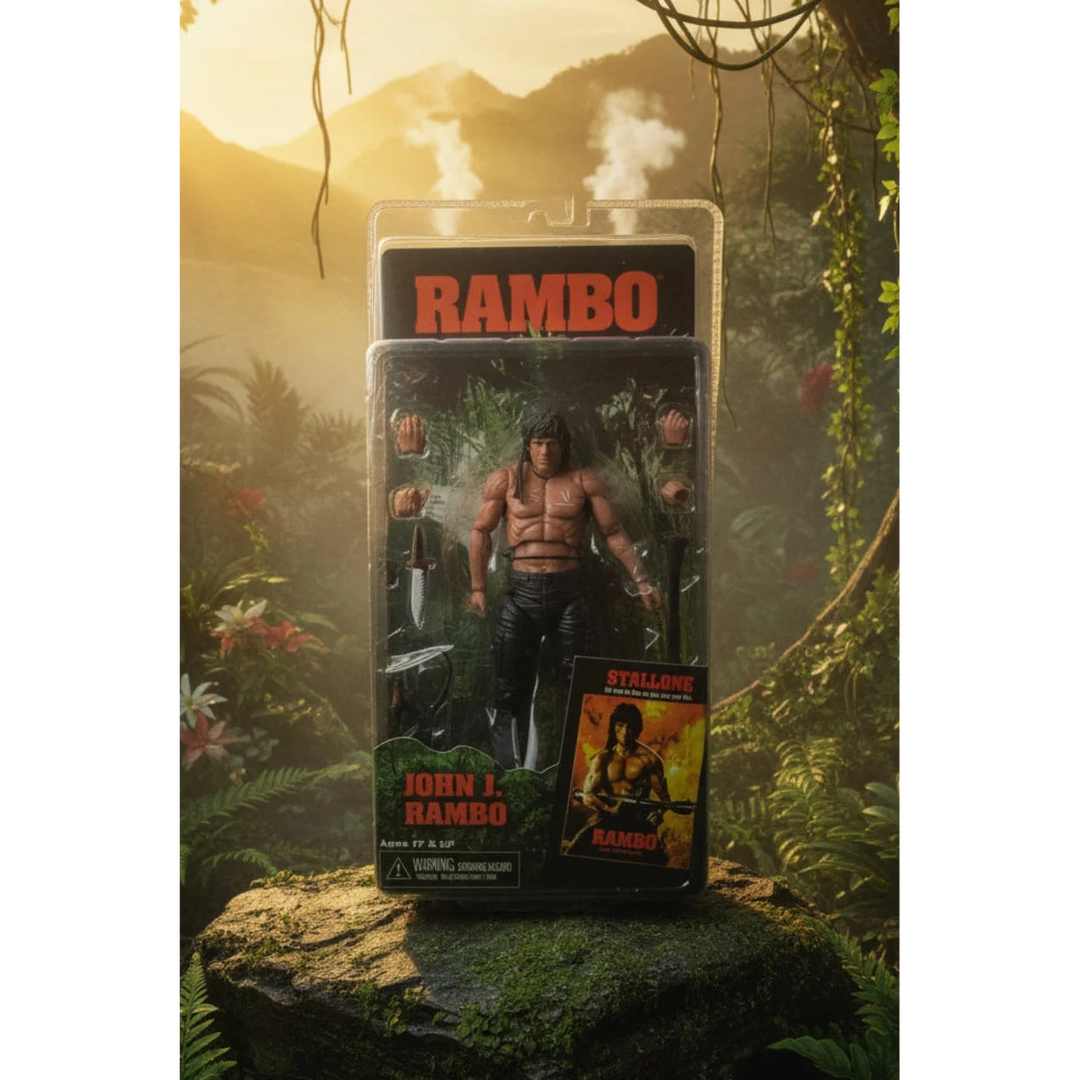 NECA John J. Rambo Action Figure
