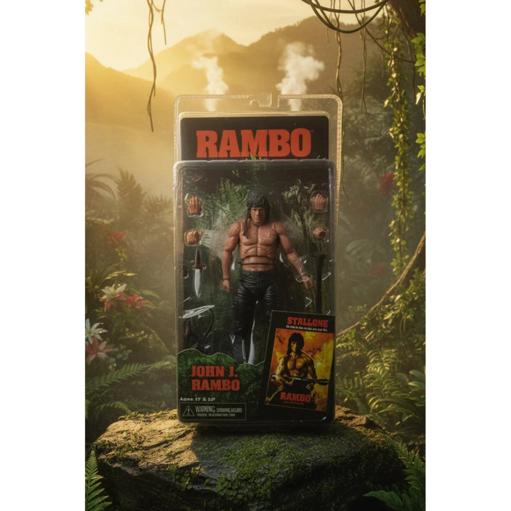 NECA John J. Rambo Action Figure