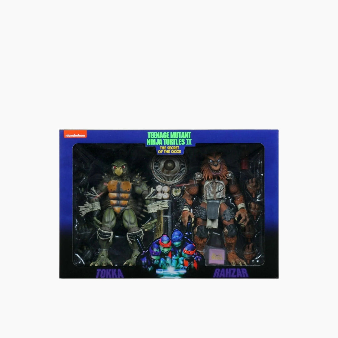NECA Teenage Mutant Ninja Turtles II Tokka &amp; Rahzar 2-Pack