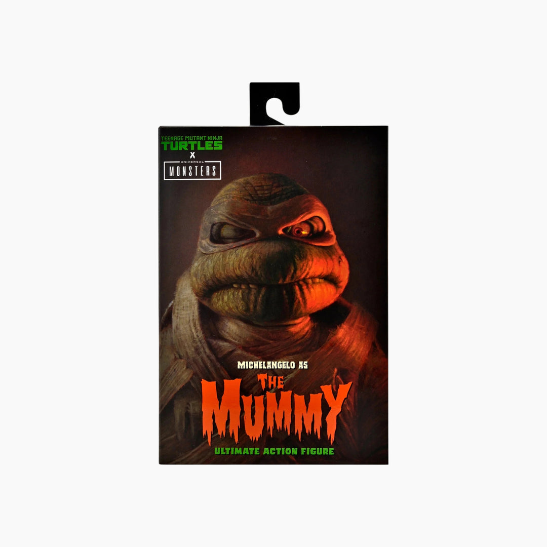 NECA Teenage Mutant Ninja Turtles x Universal Monsters Michelangelo as The Mummy Ultimate Action Figure